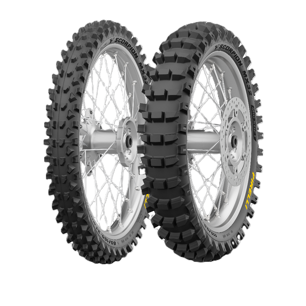 Scorpion MX32 Mid Soft New 80/100-21 M/C 51M MST